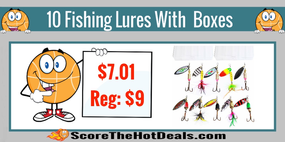 Fishing Lures With Storage Boxes