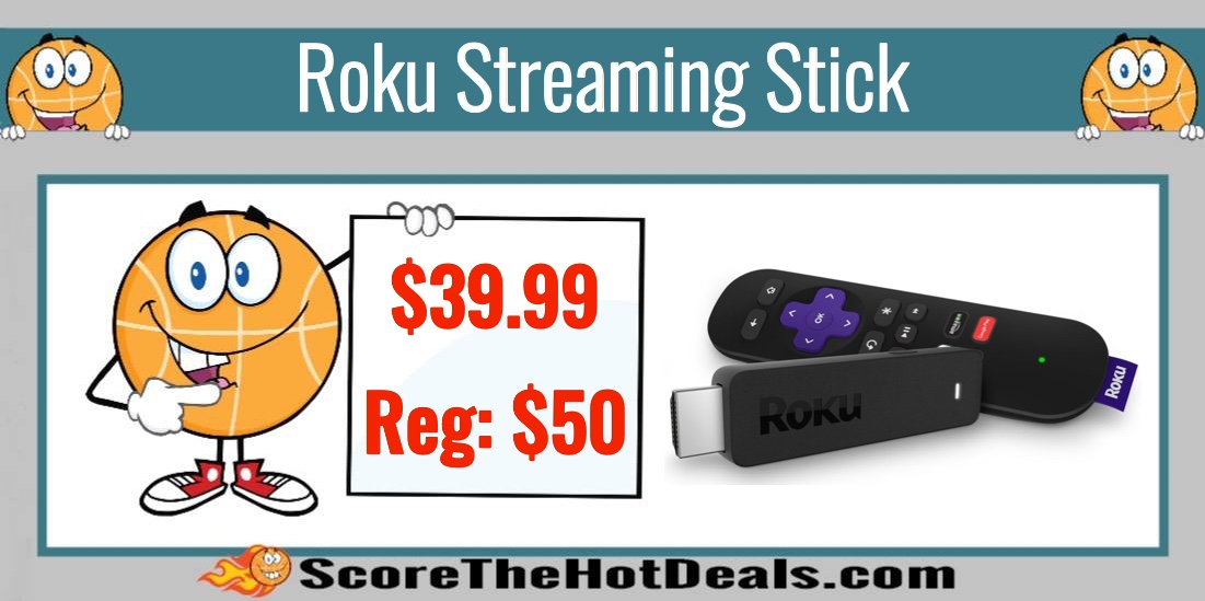 Roku Streaming Stick 3600R (2016 Model)