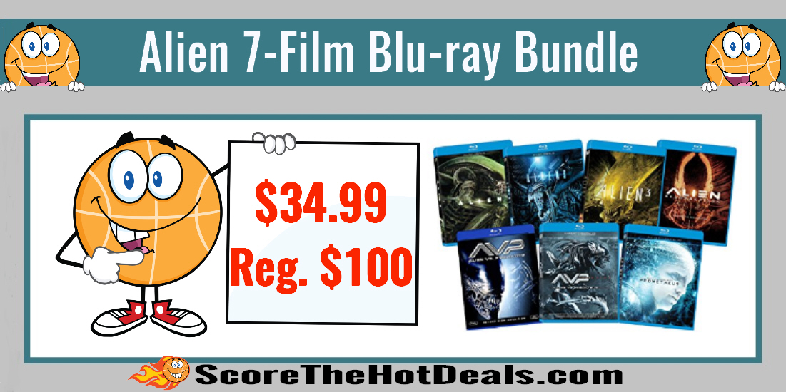 Alien 7-Film Franchise Blu-ray Bundle