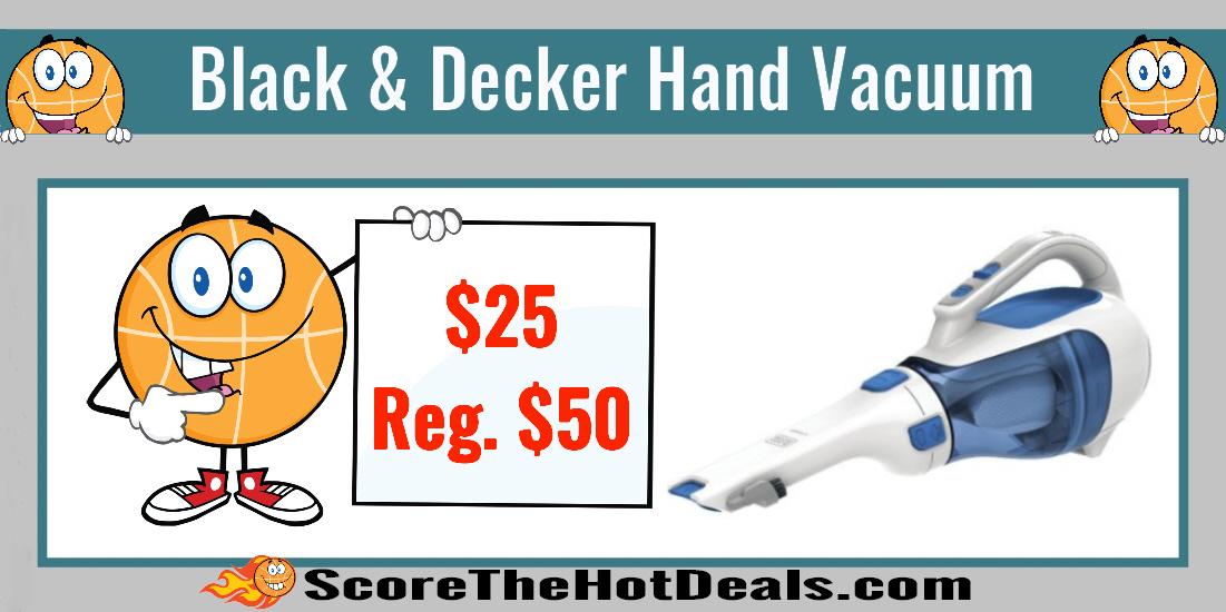 Black & Decker Dustbuster Cordless Hand Vacuum