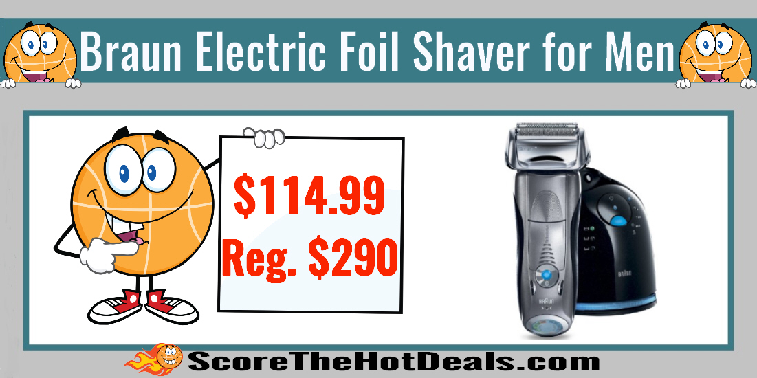 Braun Electric Foil Shaver for Men