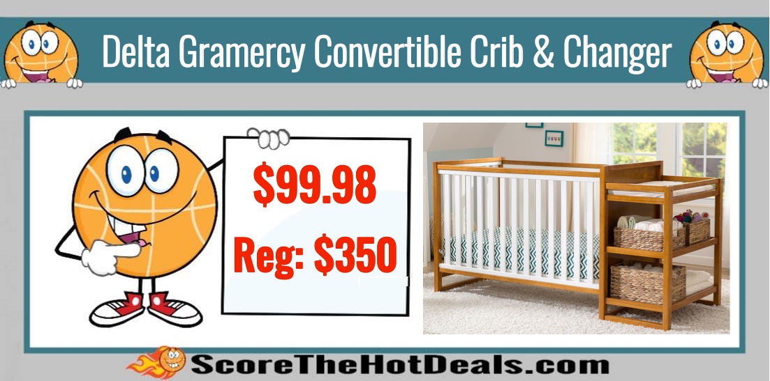Delta Gramercy Convertible Crib & Changer