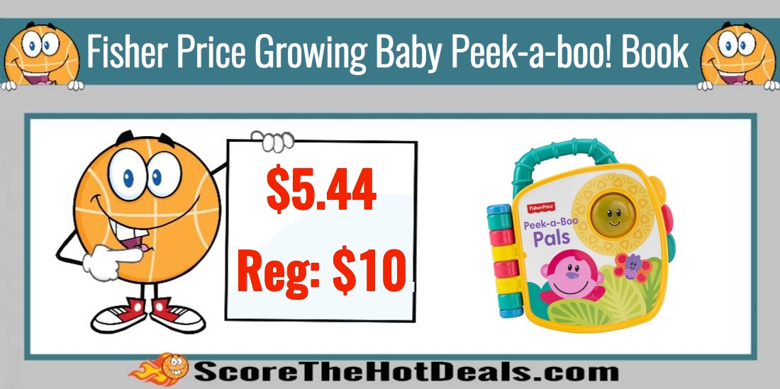 Fisher-Price Growing Baby Peek-a-boo! Book