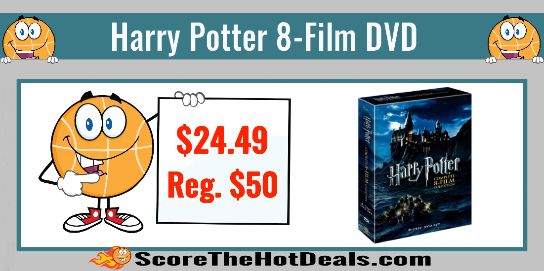 Harry Potter 8-Film DVD Collection - ONLY $24.49 (Reg. $50) + Ticket To Fantastic Beasts & Where To Find Them