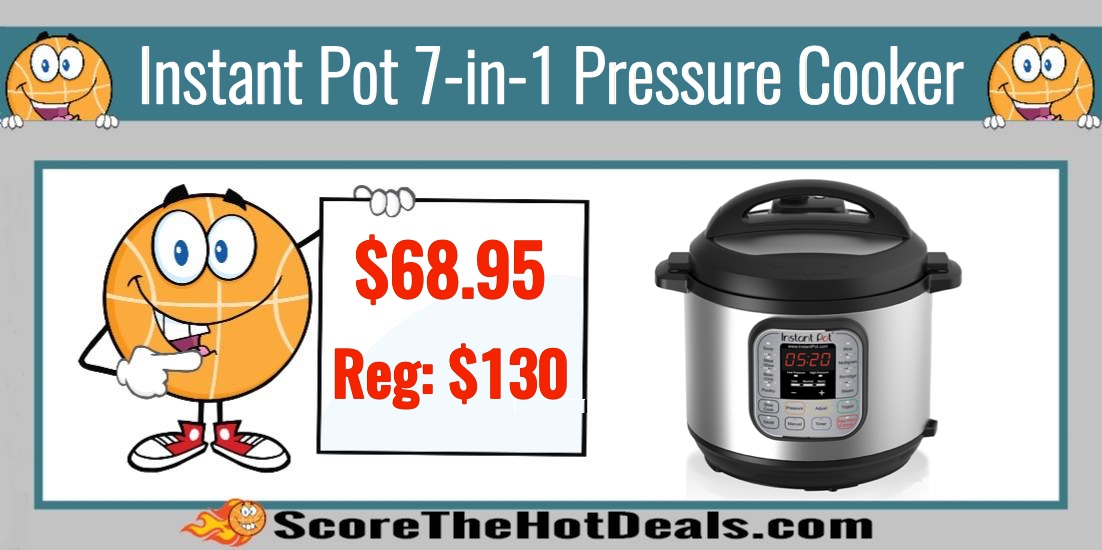 Instant Pot IP-DUO60 7-in-1 Multi-Functional Pressure Cooker