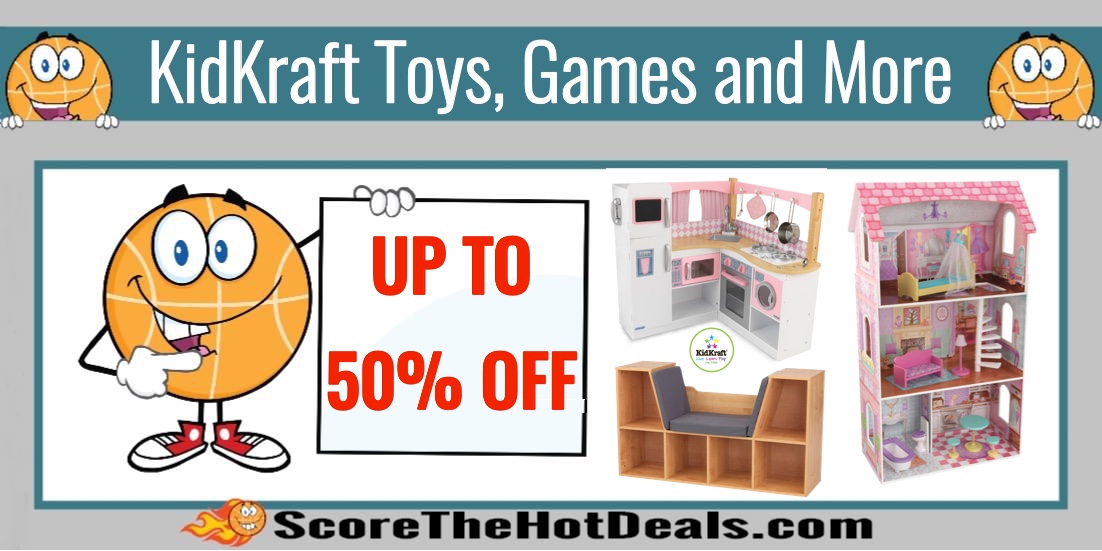Up to 50% off KidKraft Toys, Games and More!
