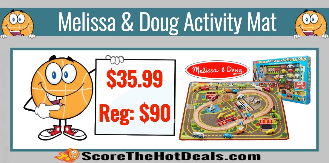 melissa & doug activity mat