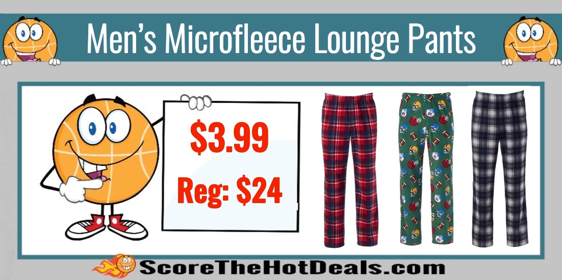 Men's Microfleece Lounge Pants