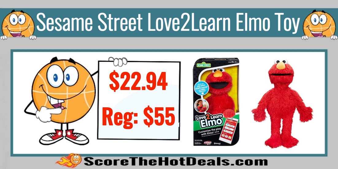 Playskool Friends Sesame Street Love2Learn Elmo Toy