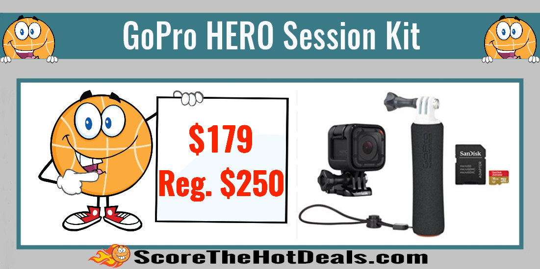 RARE Savings on GoPro HERO Camera Bundle