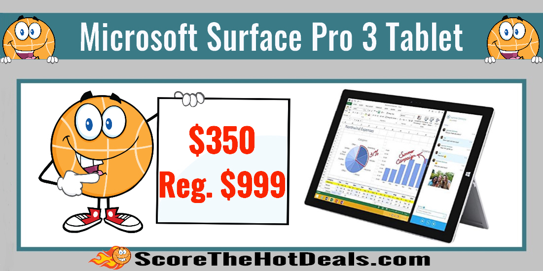 Refurbished Microsoft Surface Pro 3 Grade A Tablet