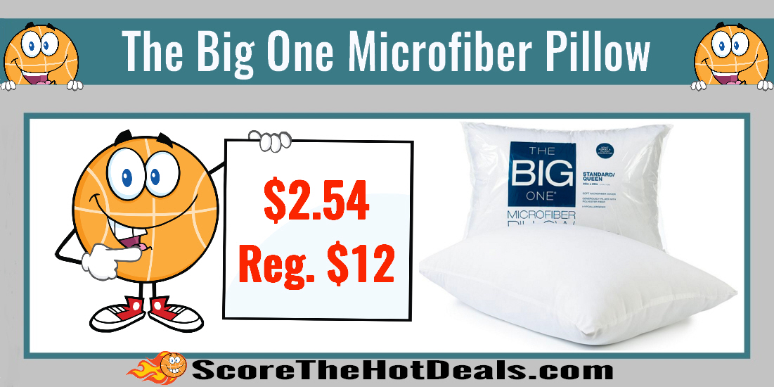 The Big One Microfiber Pillow