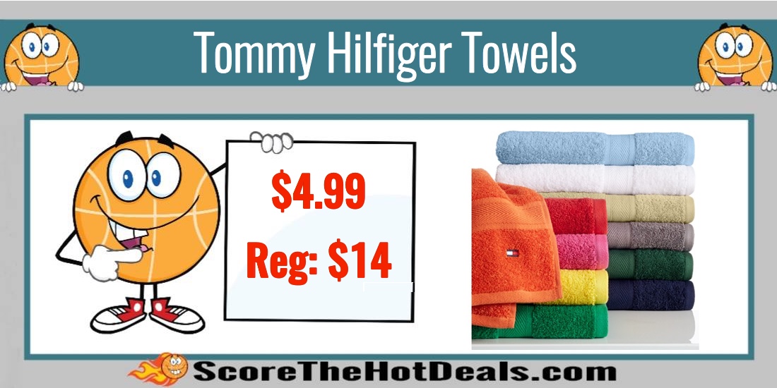 tommy hilfiger towels