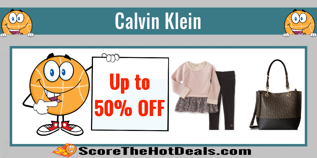 Up to 50% Off Calvin Klein