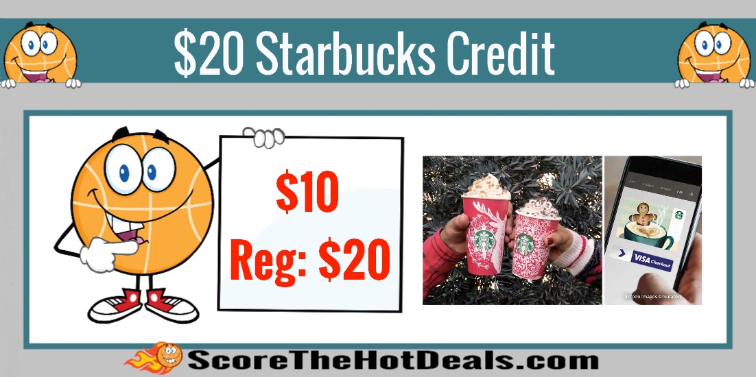 $20 Starbucks Credit