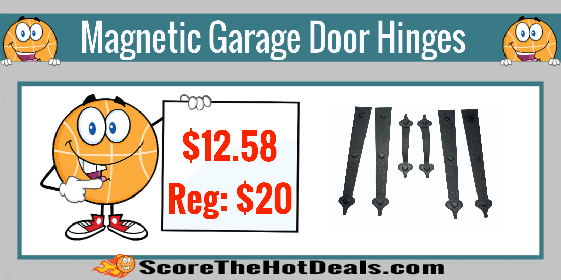 Magnetic Decorative Garage Door Hinges