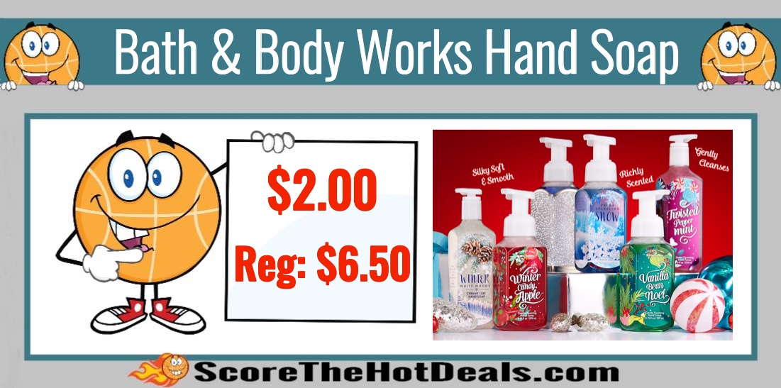 bath & body works hand soap