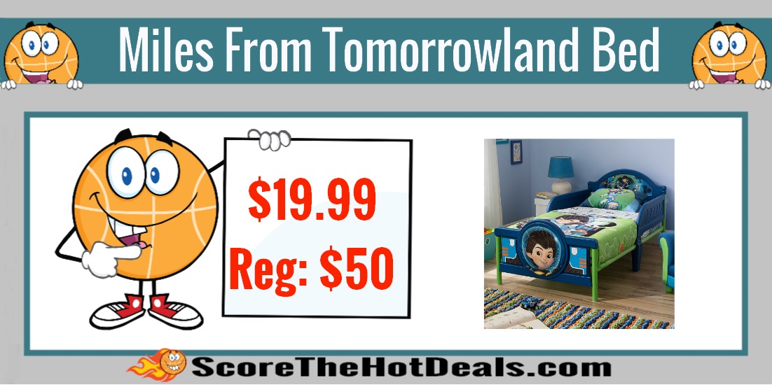 Miles From Tomorrowland 3D Toddler Bed