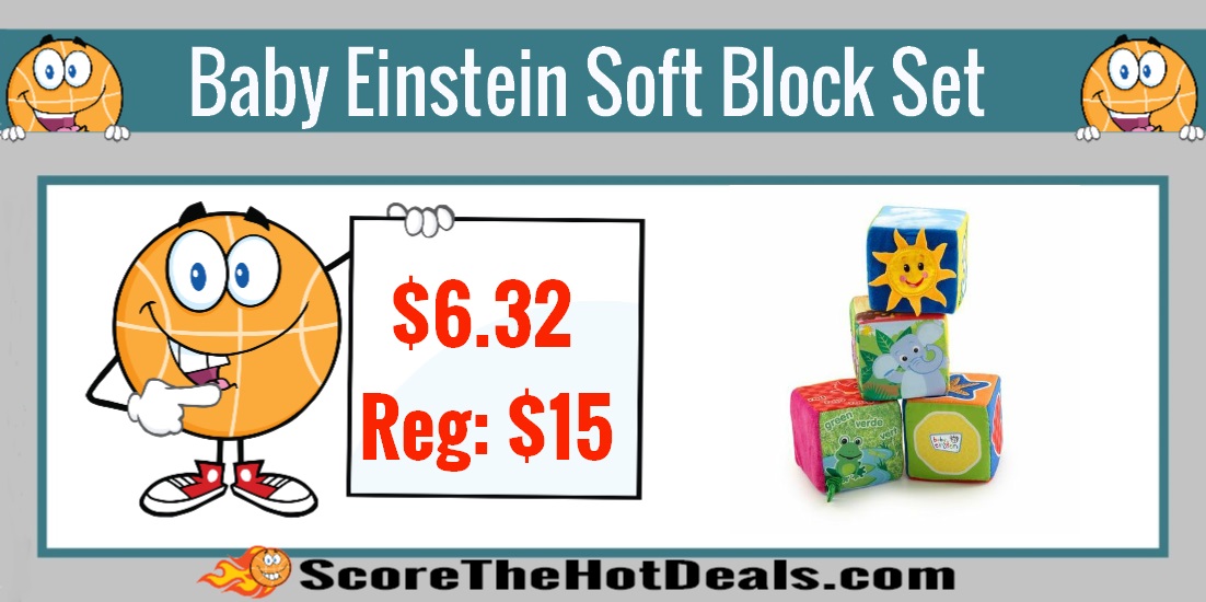Baby Einstein Explore and Discover Soft Block Set