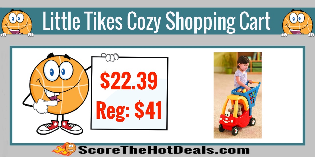 Little Tikes Cozy Shopping Cart