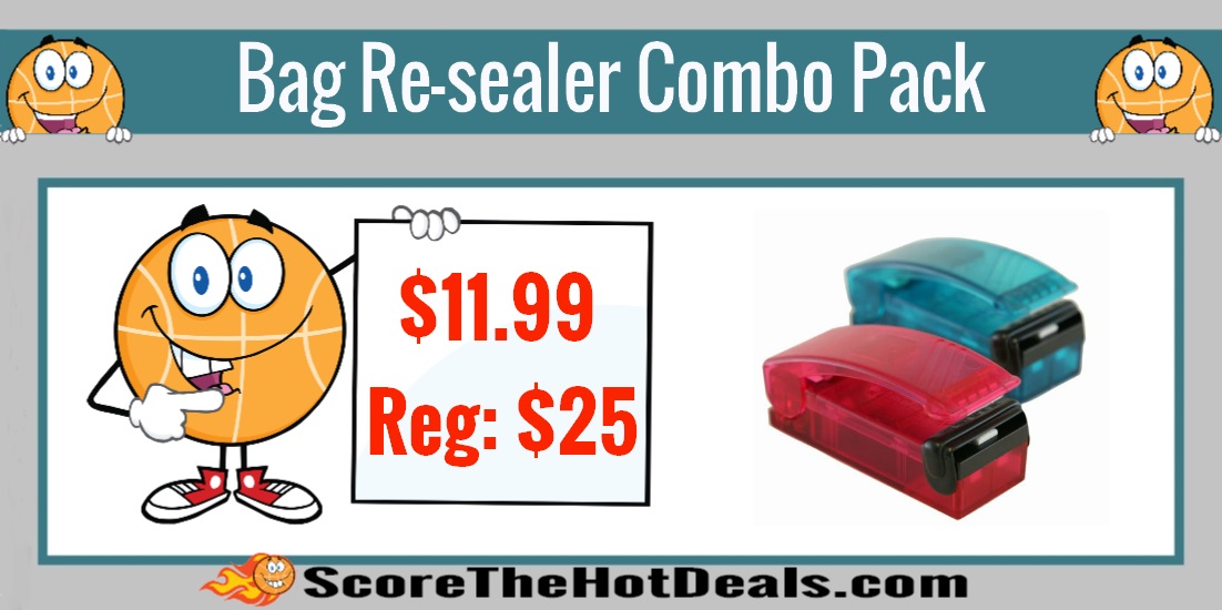 Bag Re-sealer Combo Pack