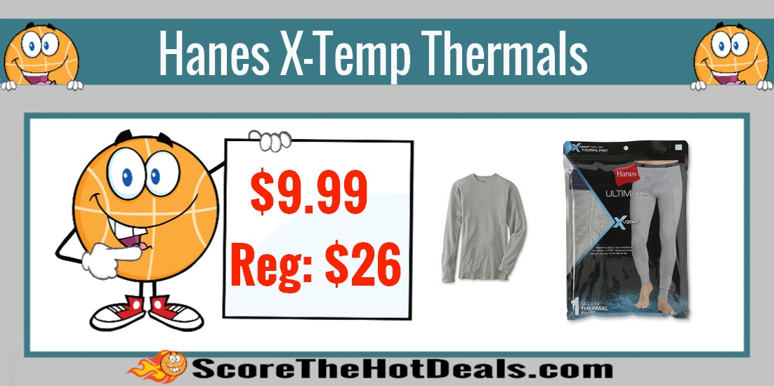 Hanes X-Temp Thermals