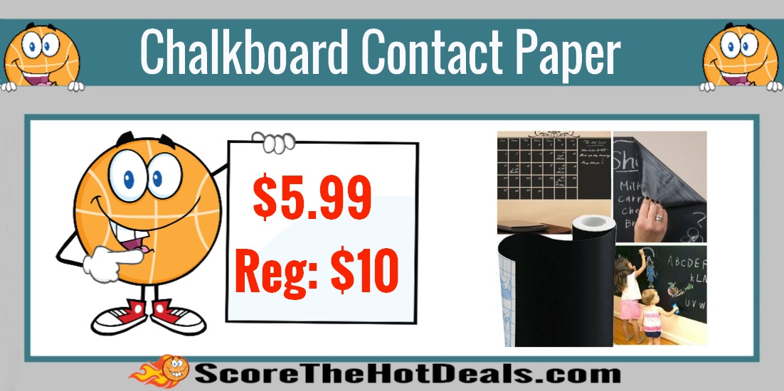 chalkboard contact paper