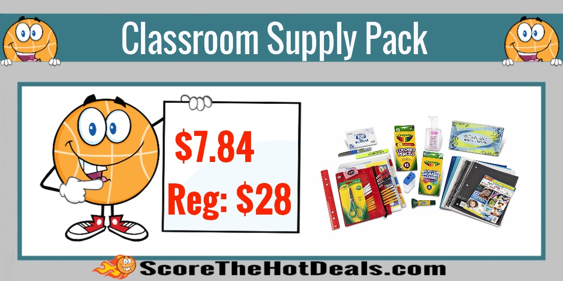 Crayola Classroom Supply Pack