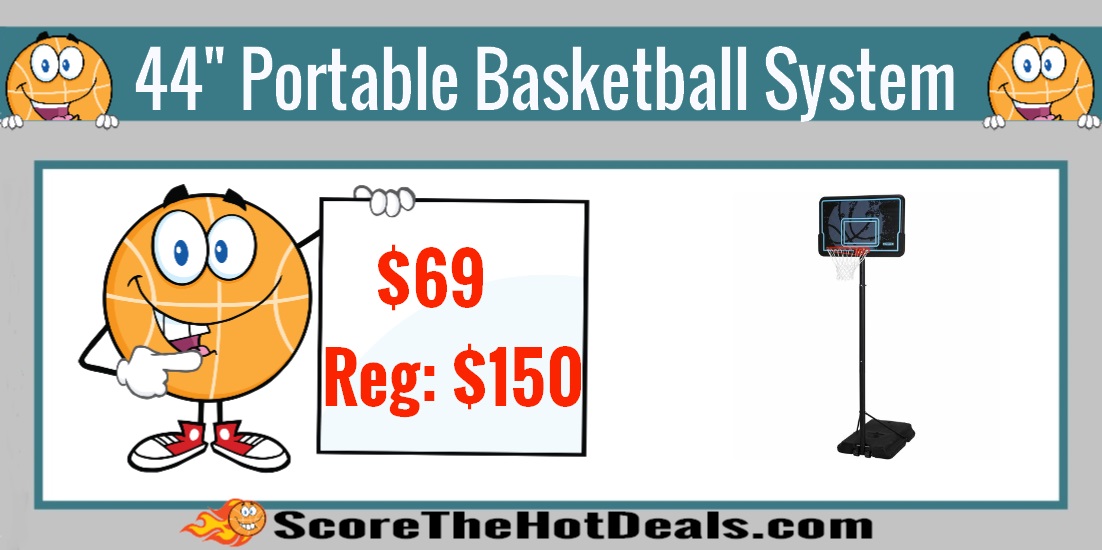 Lifetime 44" Portable Basketball System