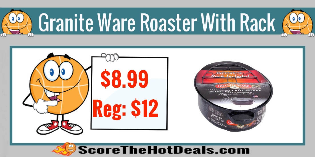 Granite Ware Roaster with Rack