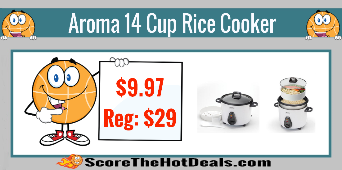 Aroma 14 Cup Rice Cooker