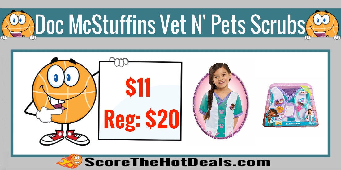 Disney Doc McStuffins Vets N' Pets Scrubs