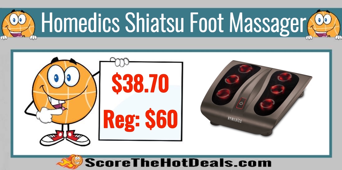 Homedics Shiatsu Foot Massager