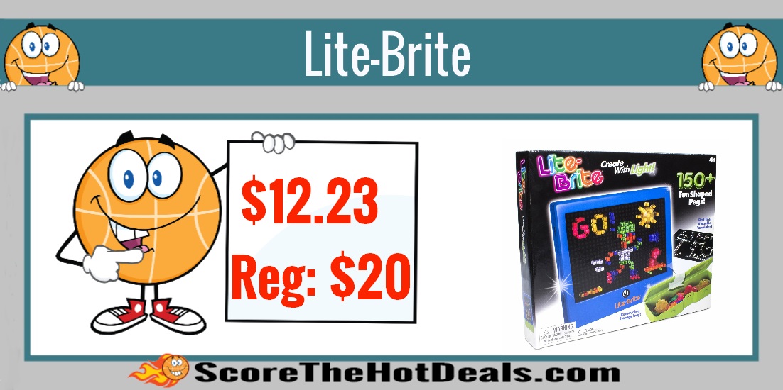 Basic Fun Lite Brite Magic Screen