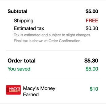 Macy's Money