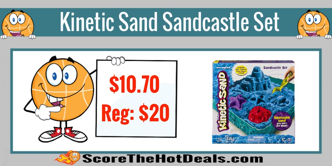 Kinetic Sand Sandcastle Set 