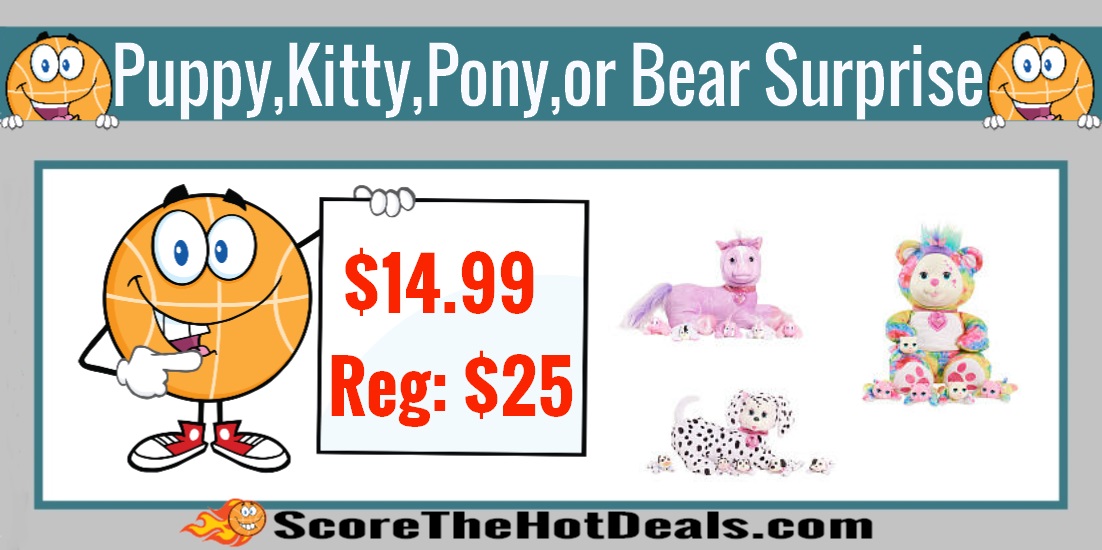 Puppy Surprise (Kitty, Pony or Bear also available)