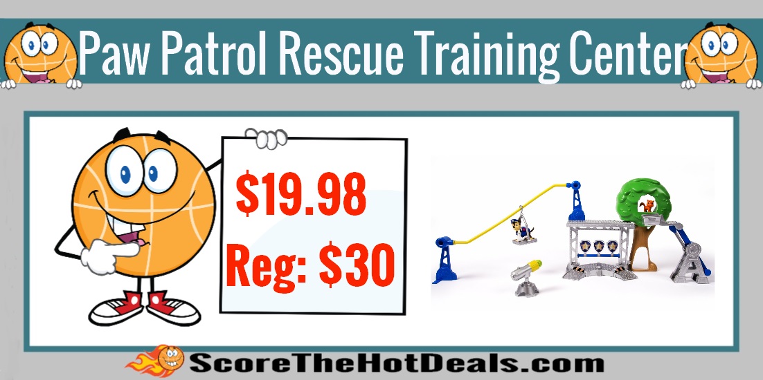 Paw Patrol Rescue Training Center Playset