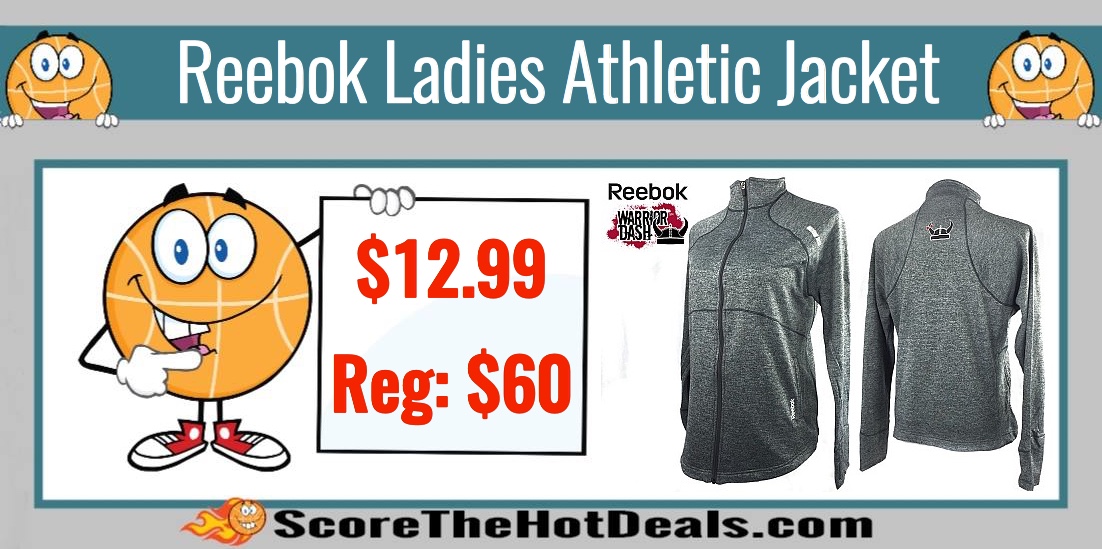 Reebok Ladies Athletic Jacket (Warrior Dash Edition)