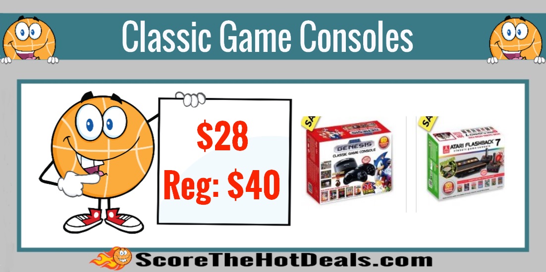 classic game consoles