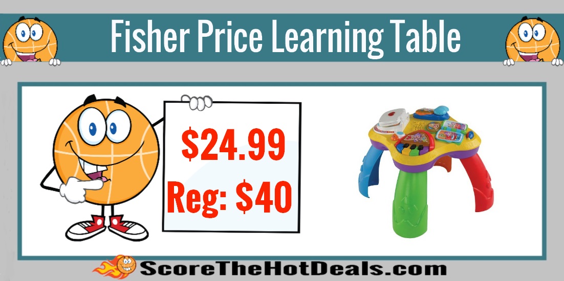 Fisher-Price® Laugh N Learn Puppy and Pals Learning Table
