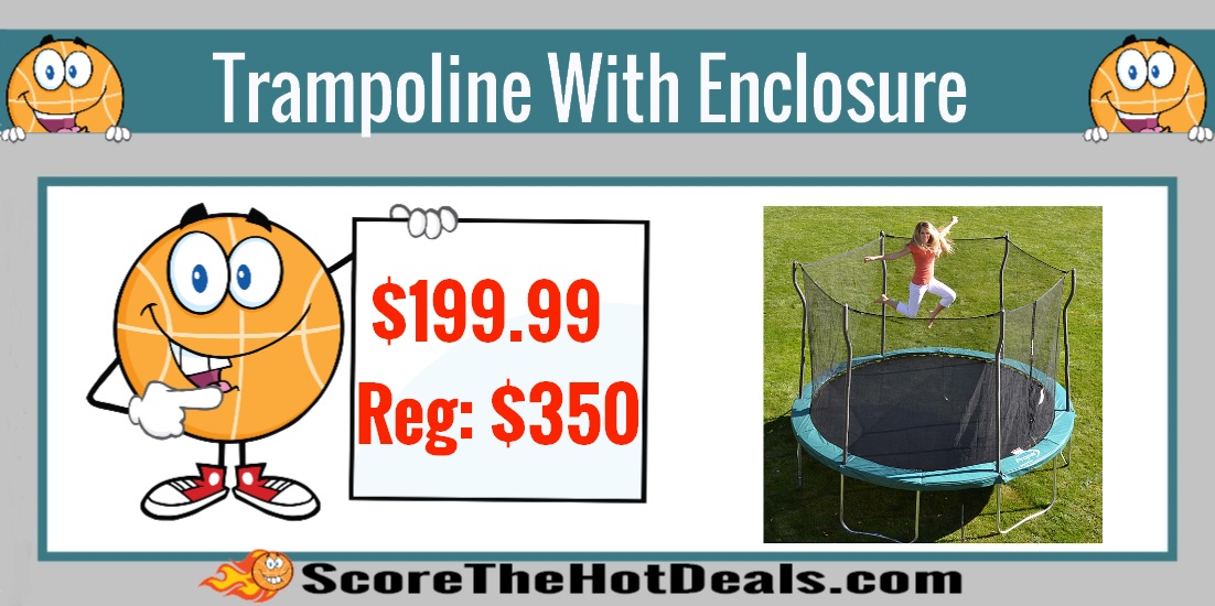 Propel 12 Ft. Trampoline With Enclosure