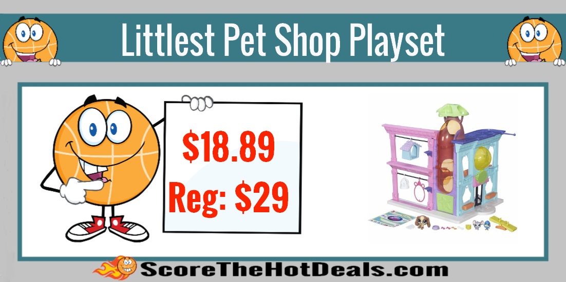 Littlest Pet Shop Pet Shop Playset