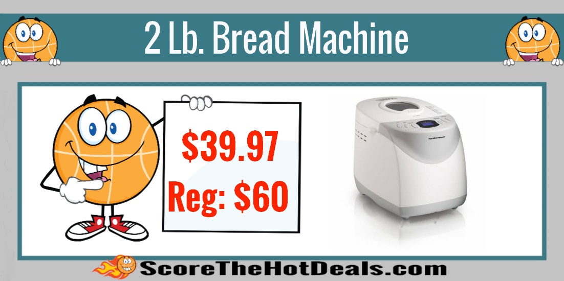 Hamilton Beach 2 Lb Bread Machine