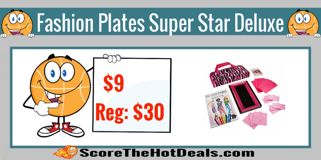 Fashion Plates Super Star Deluxe Kit