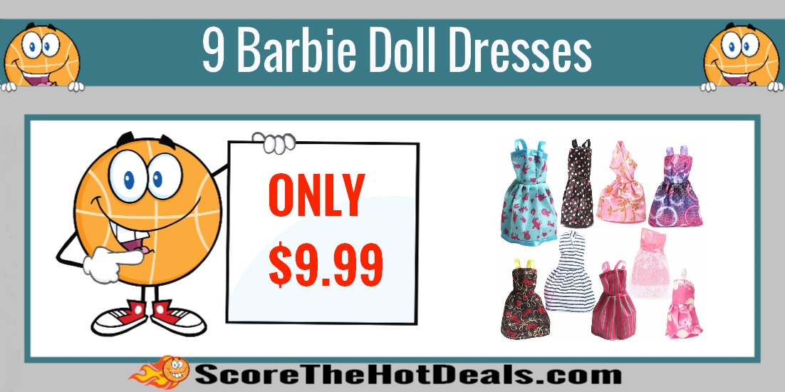 9 Handmade Dresses for Barbie Doll