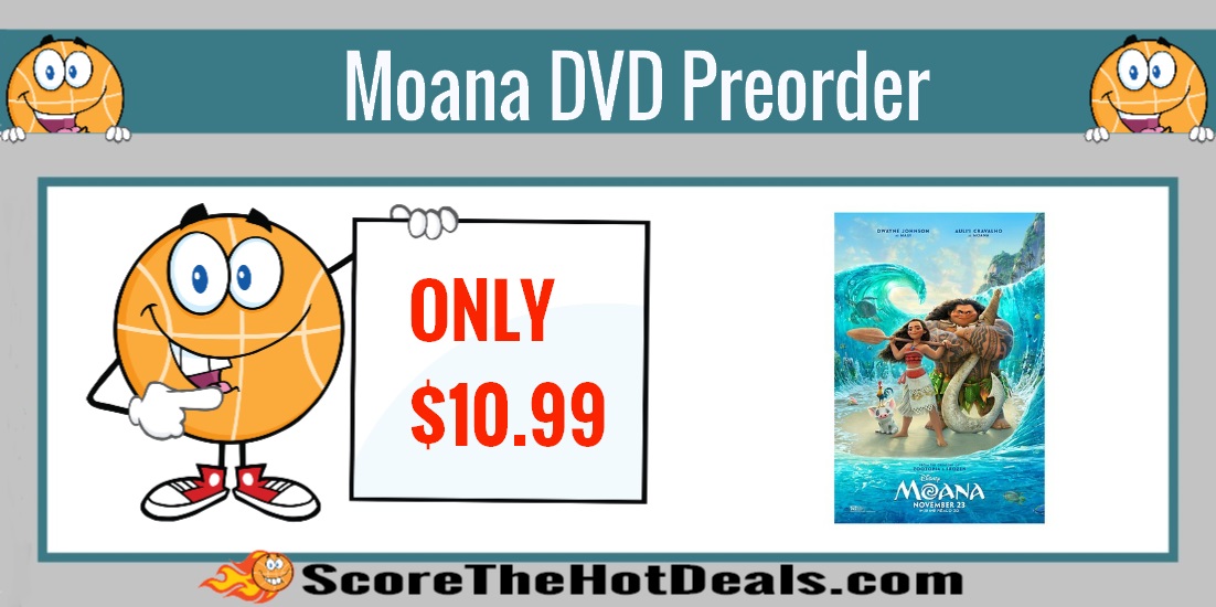 Moana DVD Preorder