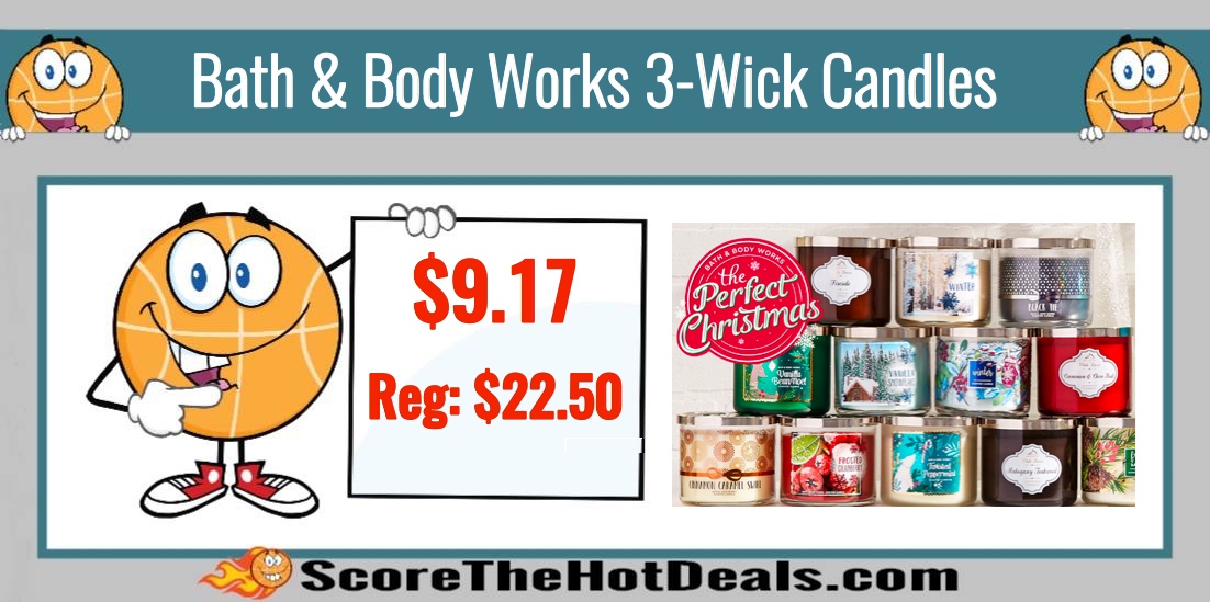 Bath & Body Works 3-Wick Candles