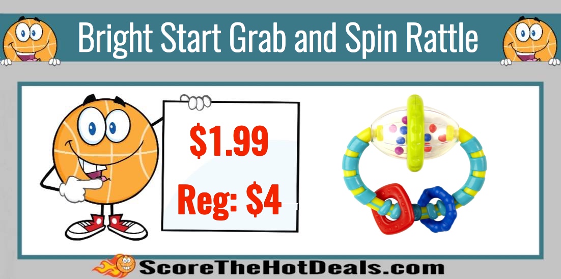 Bright Start Grab and Spin Rattle