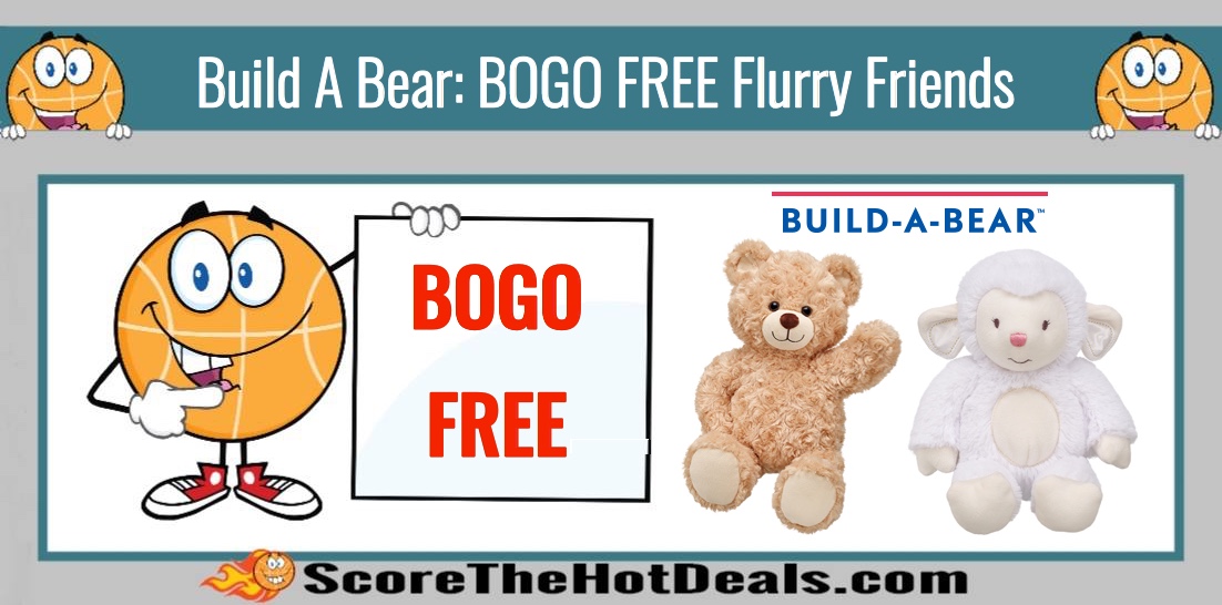 Build A Bear: Buy 1 Get 1 Free on Select Furry Friends